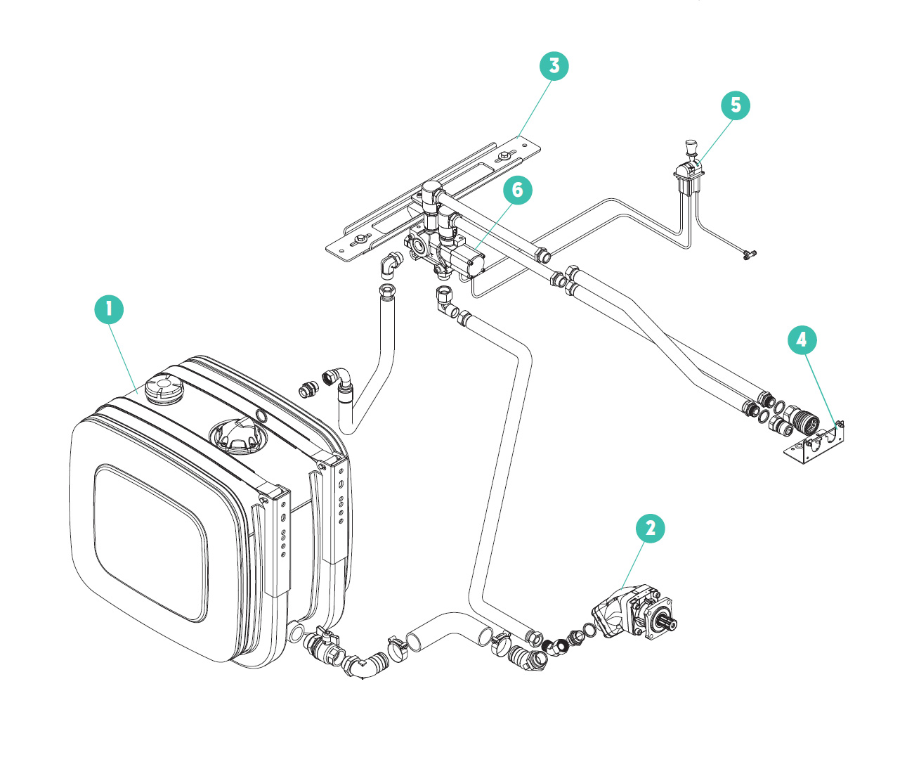 Hydroflow schema kit idraulico